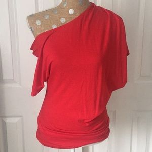 Off the shoulder long blouse